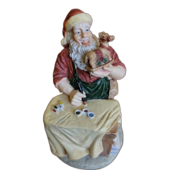 Brinns Handcrafted Collectible Santa clause figurine from 1992 - Picture 4 of 15